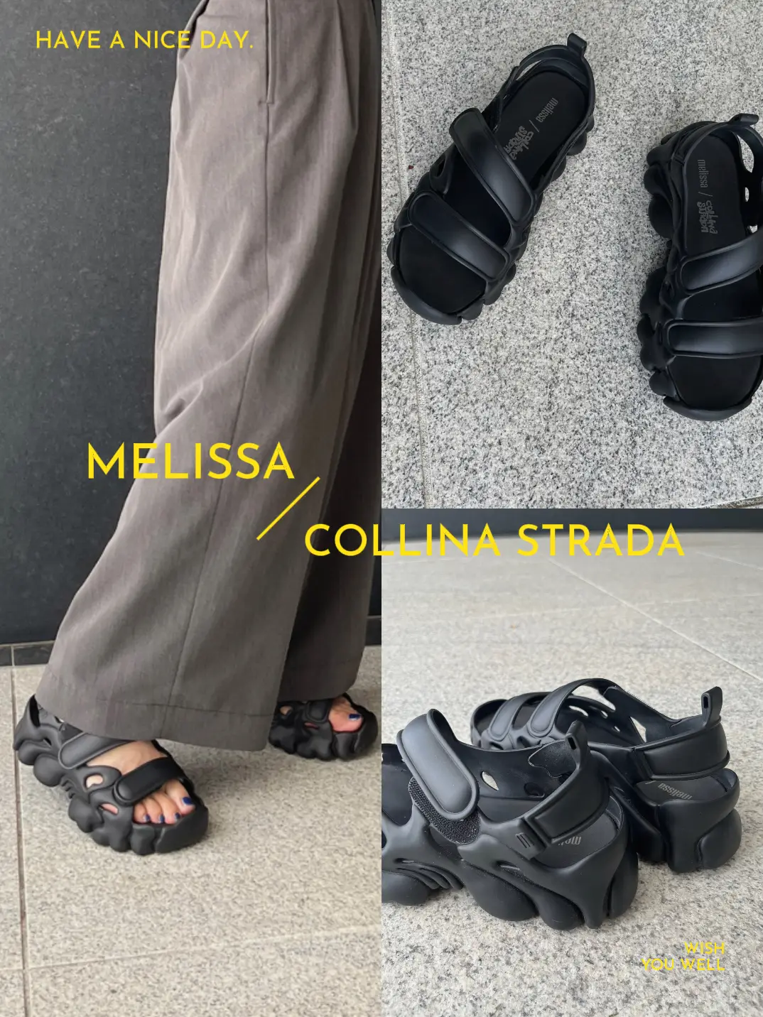 MELISSA × COLLINA STRADA 🌴 summer sandals | Gallery posted by