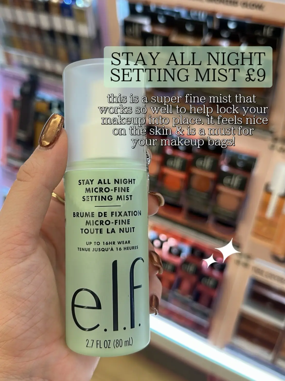 Stay All Night Mist - Makeup Setting Spray