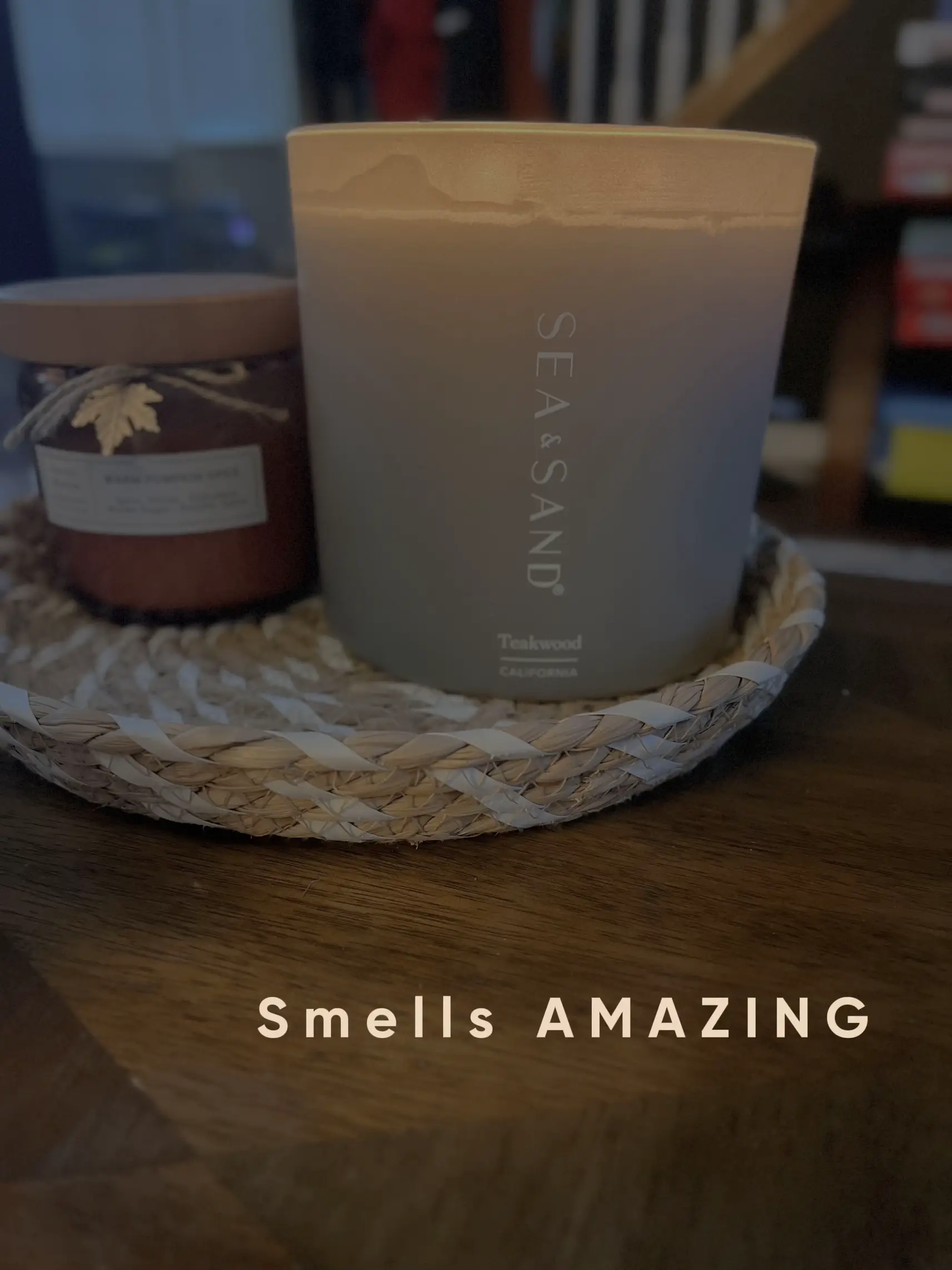 Has anyone tried the new Sea & Sand Teakwood candle at Costco ? Any  thoughts ? : r/Costco