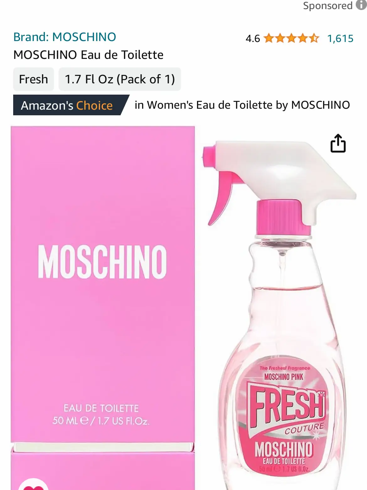 Fragrance: Moschino Pink Fresh Couture EDT - Thou Shalt Not Covet