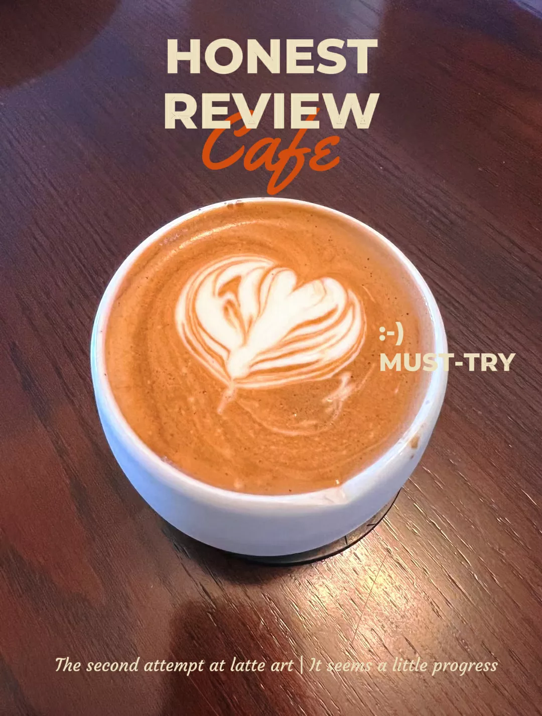 The second attempt at latte art | Gallery posted by Mary Connor | Lemon8