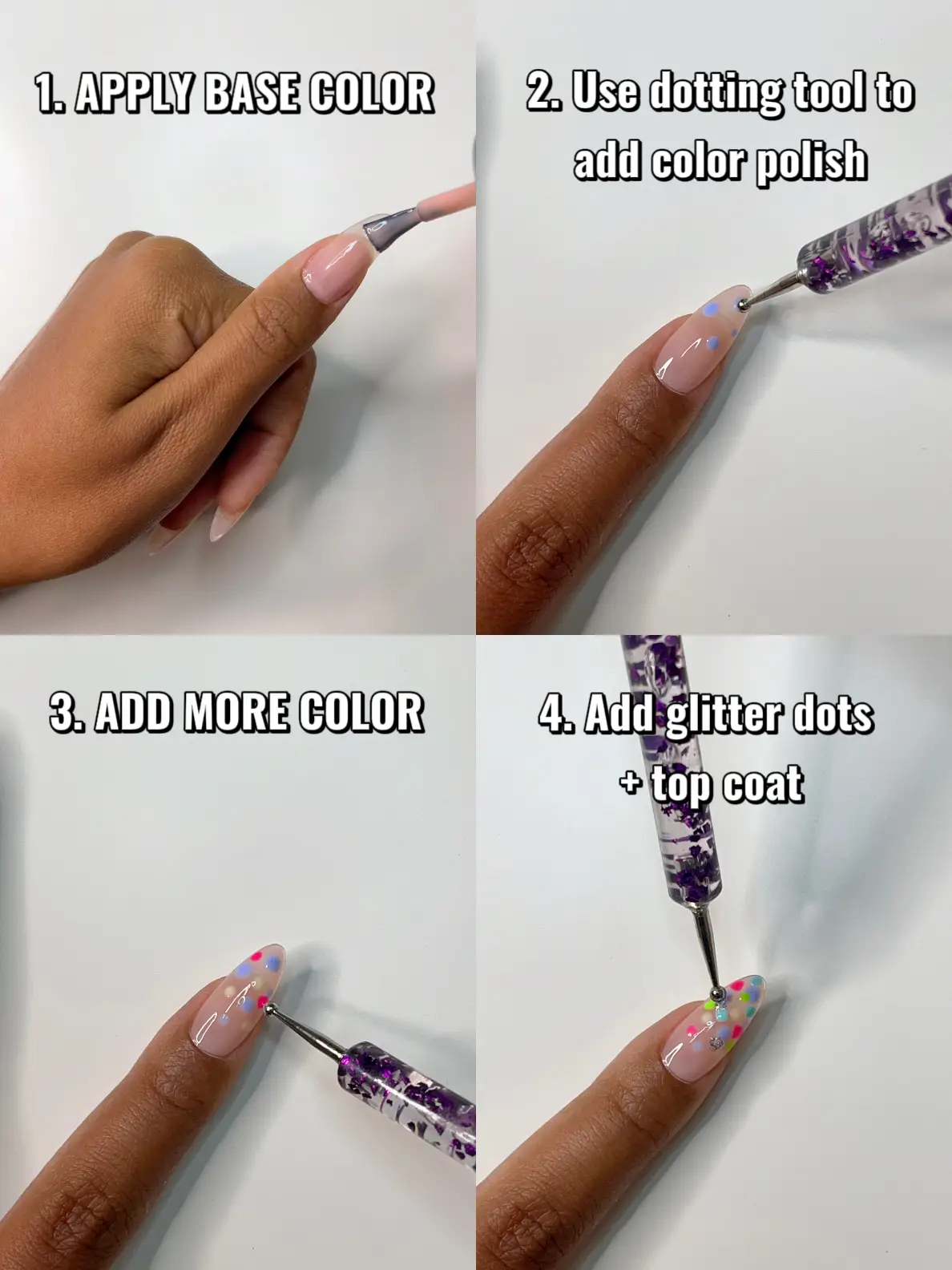 Loose glitter guide - a tutorial for loose glitter manicures - My Nail  Polish Online