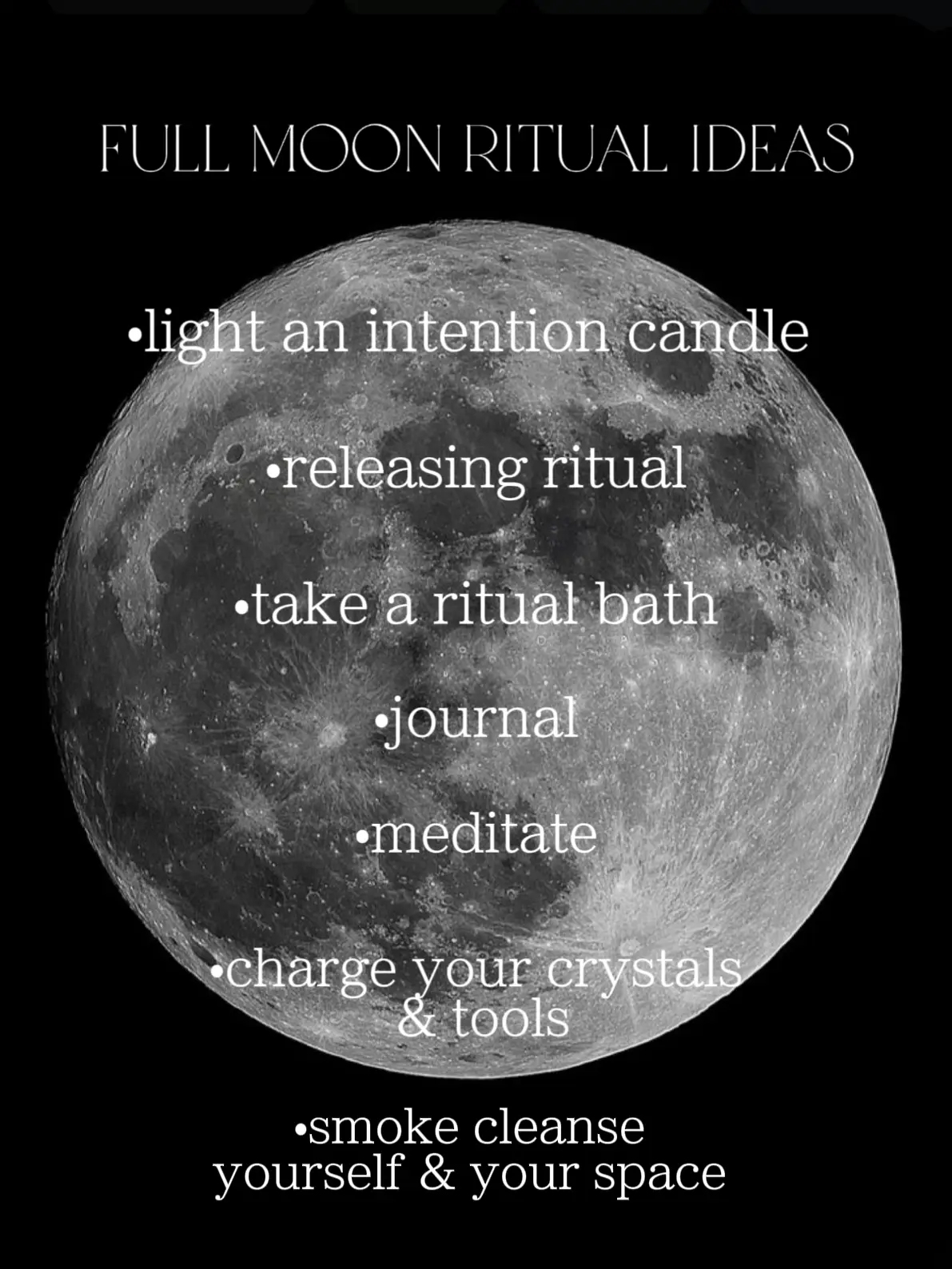 Full Moon Rituals 🌝 Gallery posted by rin 🌿💚 Lemon8