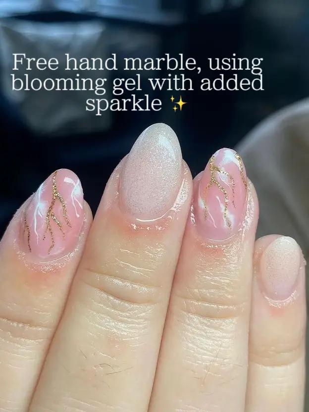  Pink Nail Sparkle