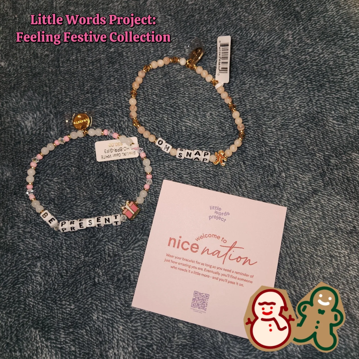 Little Words Project®  Original Beaded Word Bracelet To Wear & Share