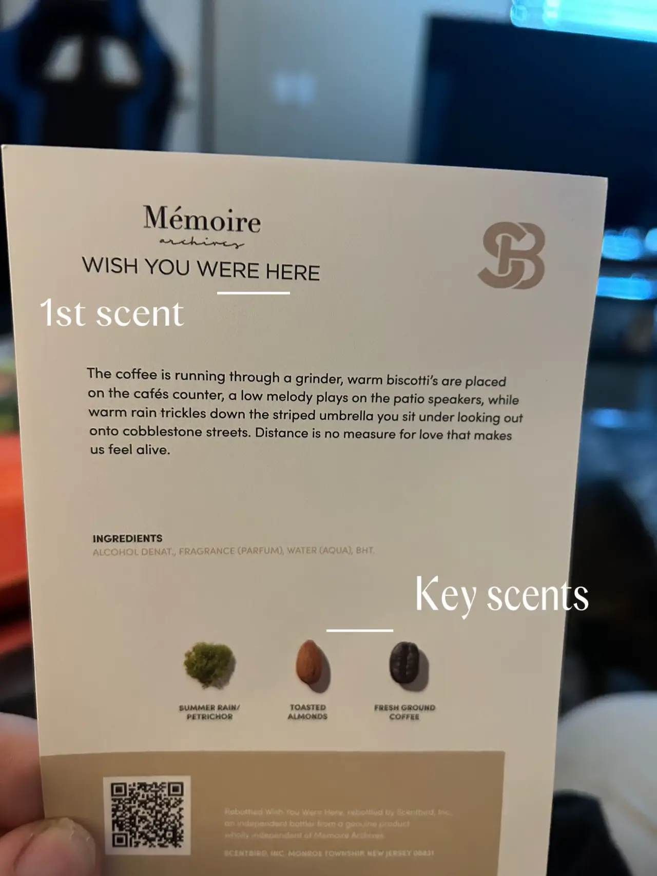 Scentbird discount gift card