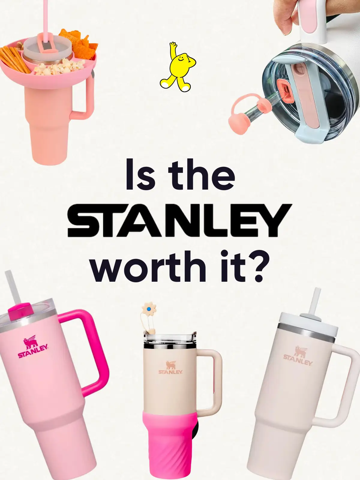  Preppy Stuff Phone Pouch For Stanley Tumblers Quencher  Adventure 40oz & Stanley IceFlow 20oz & 30oz, Yeti Travel Mugs, Stanley Cup  Accessories For The Gym, Running, Shopping : Sports & Outdoors