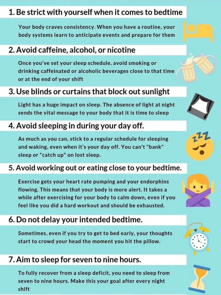 Night Shift Pumping Schedule