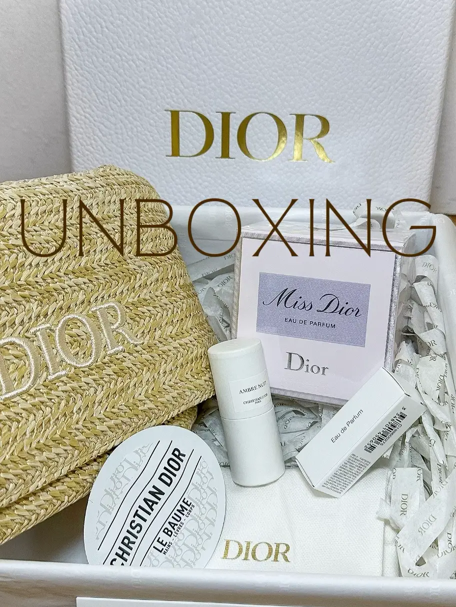 Miss dior outlet packaging