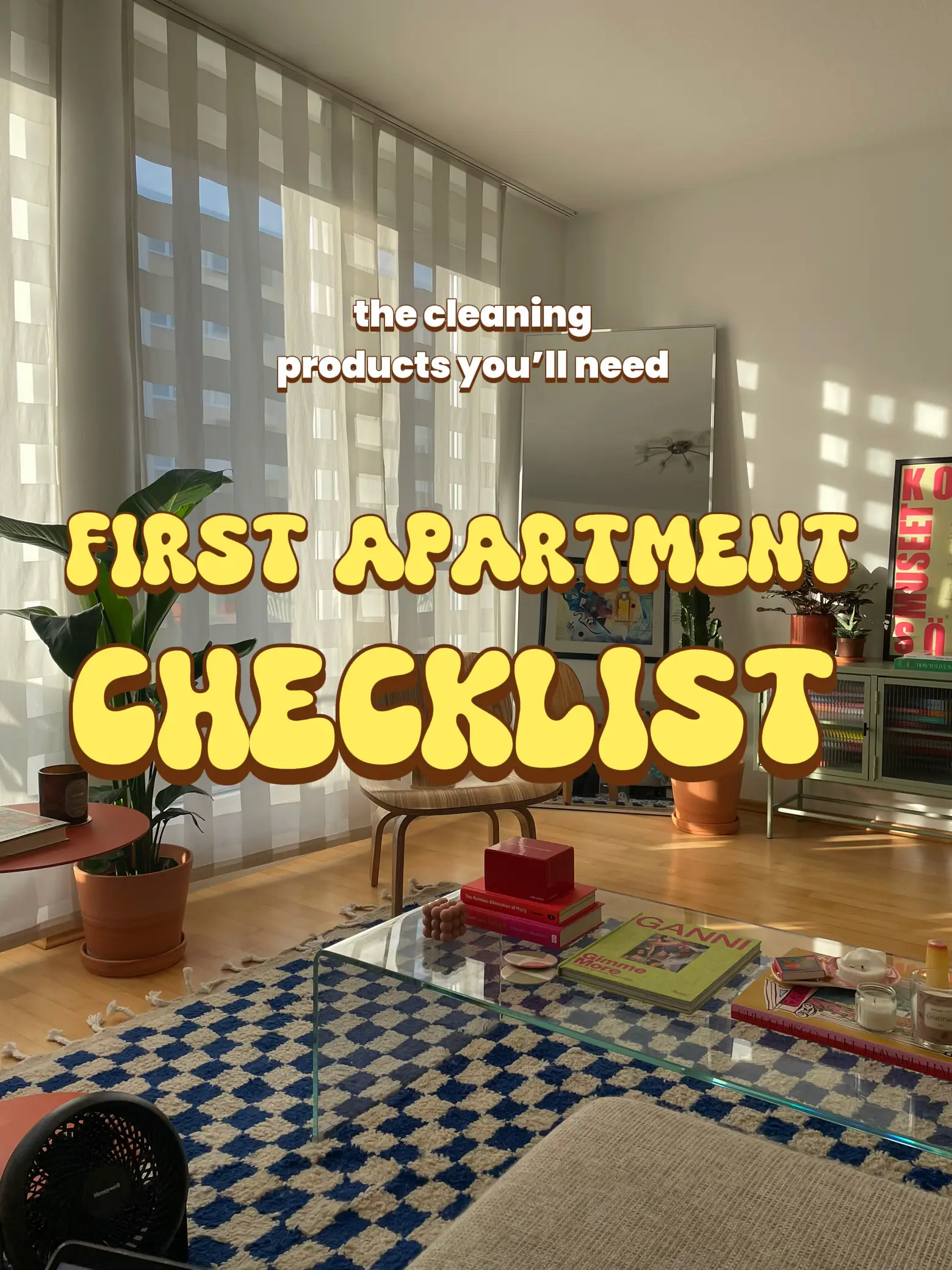 First Apartment Checklist: Things You *Really* Need For An