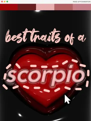 Scorpio Sun Traits Lemon8 Search