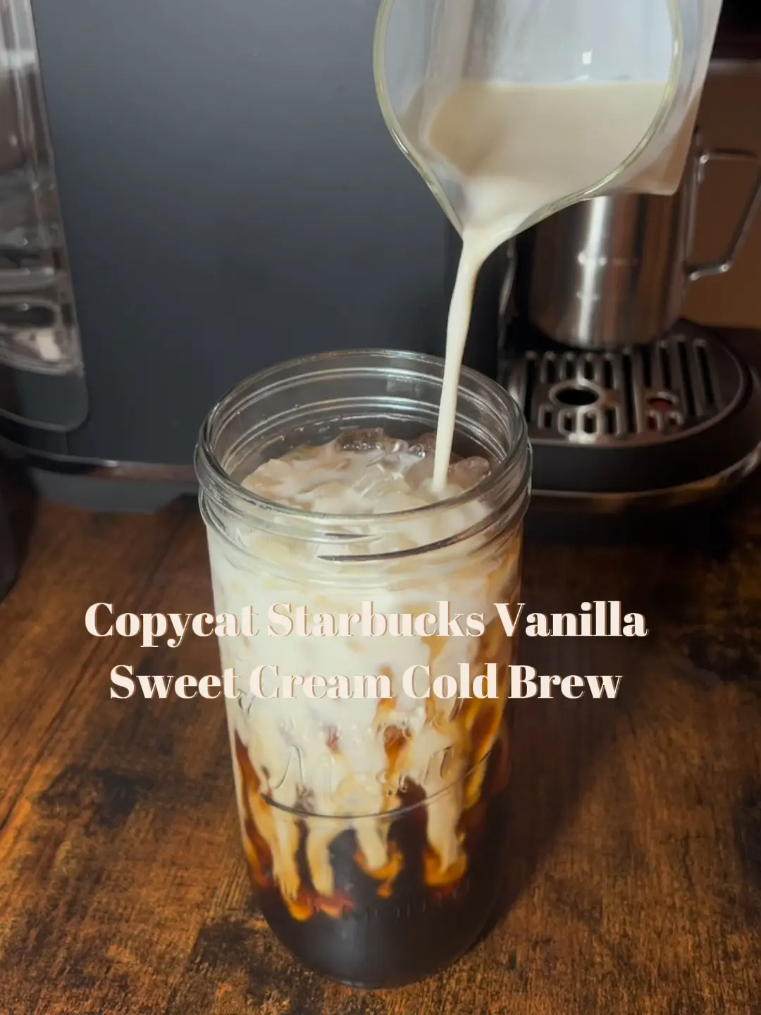 Vanilla Sweet Cream Cold Foam Iced Coffee