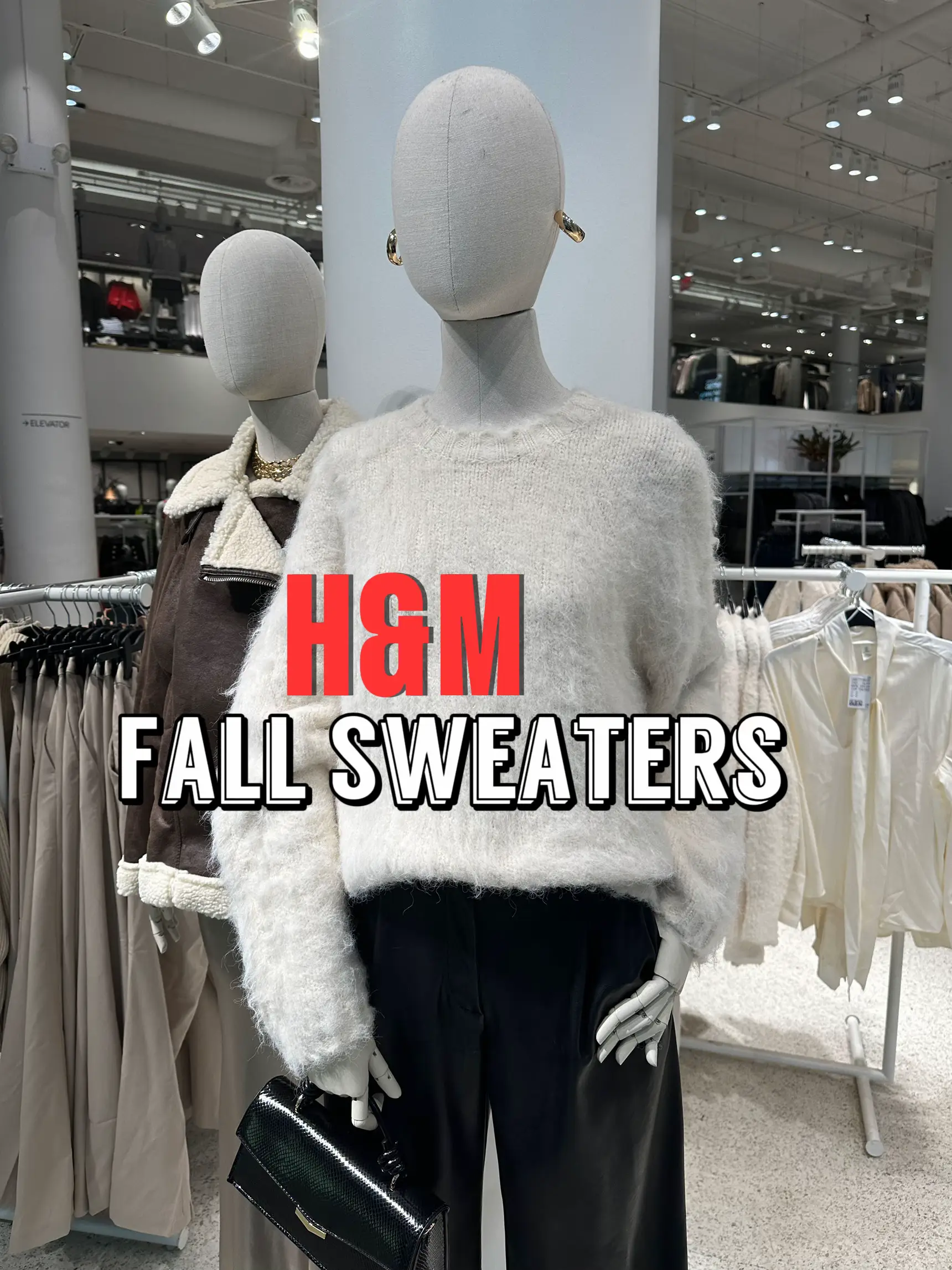 H&M V-neck Sweater  Cozy fall outfits, Sweater fashion, Casual winter  outfits