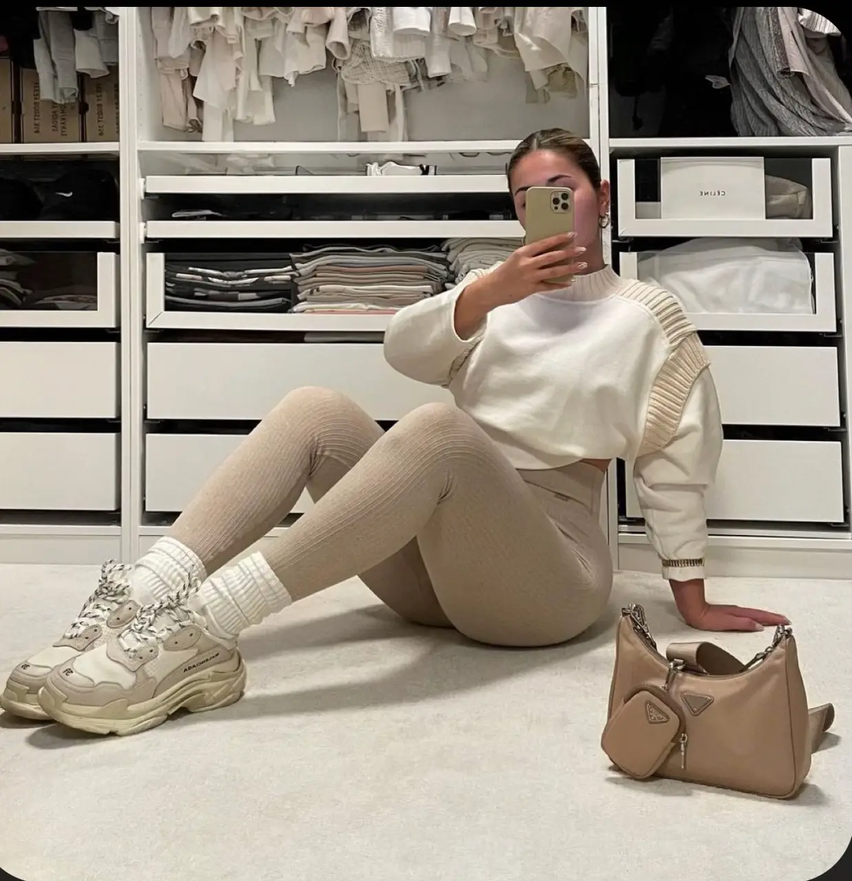 Yeezy 350 cream on sale outfit