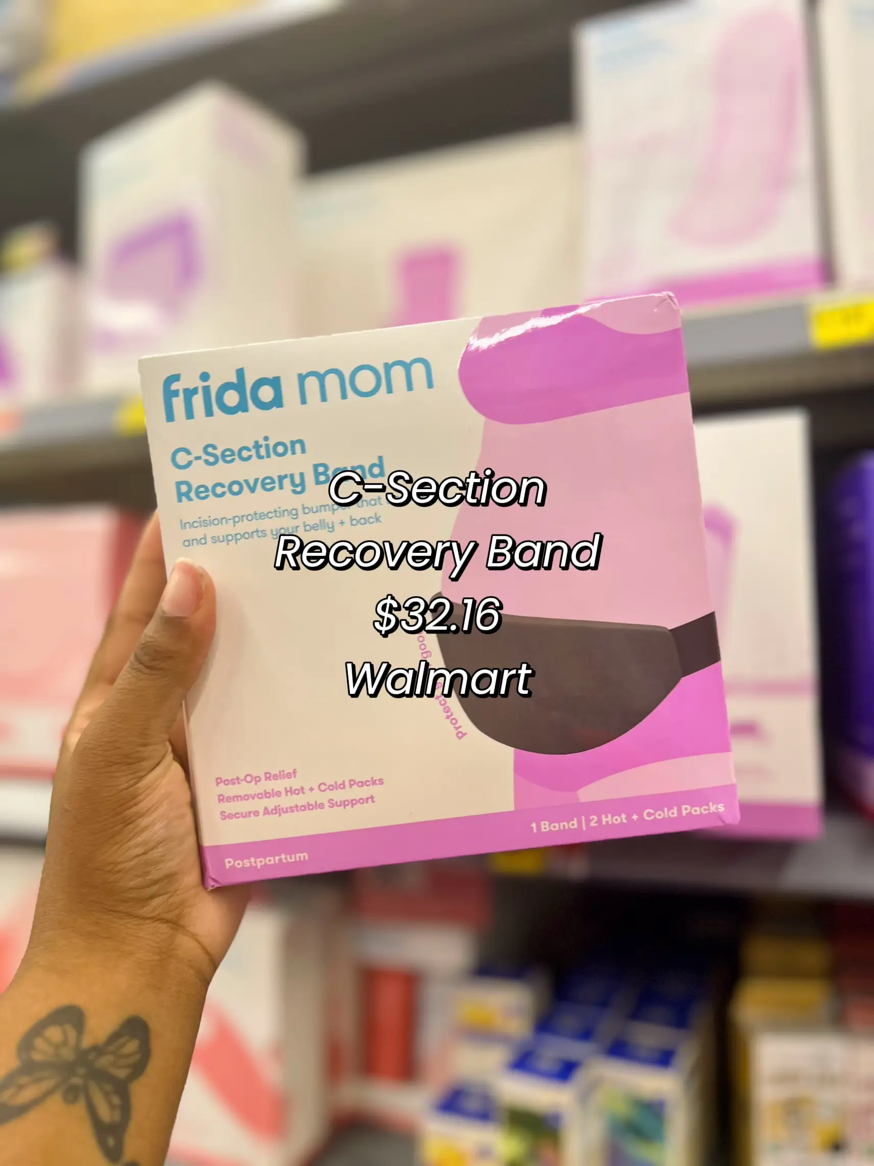 FRIDA MOM C-SECTION RECOVERY BAND INCISION PROTECTION WITH HOT & COLD PACKS