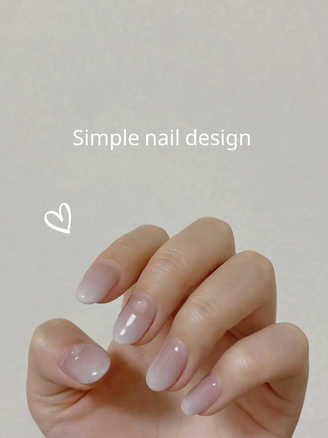 Milky white is cute transparency nail🧸💕 | Gallery posted by  ココナツ@成分重視スキンケア | Lemon8