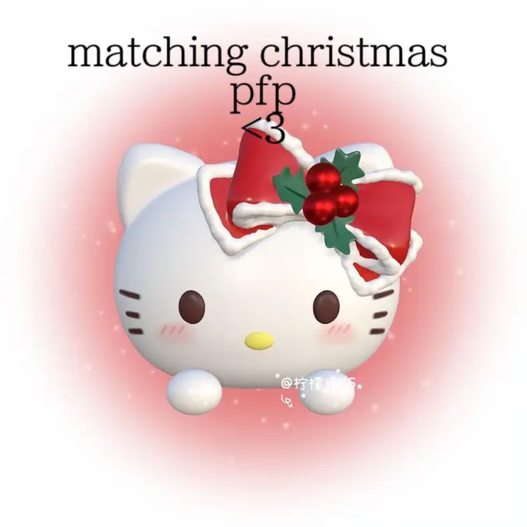 christmas matching (cats) pfp 1/2  Christmas profile pictures, Cute  christmas matching pfp, Christmas cats