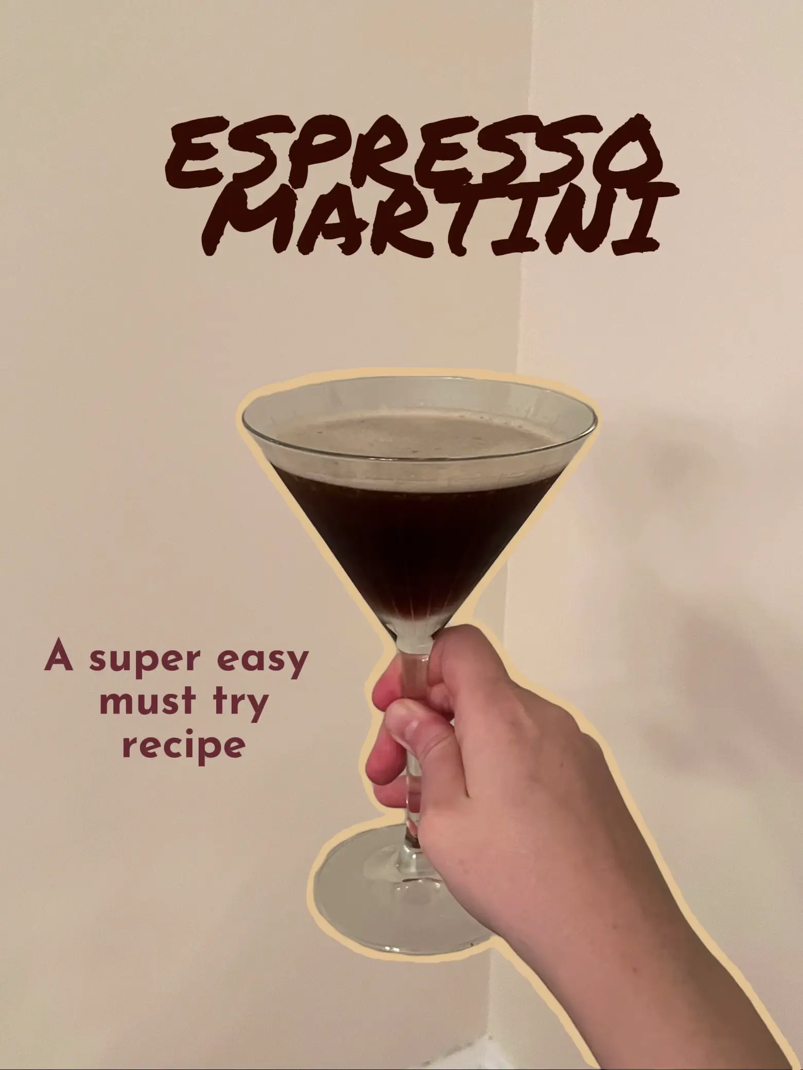 Soufflé Espresso Martini