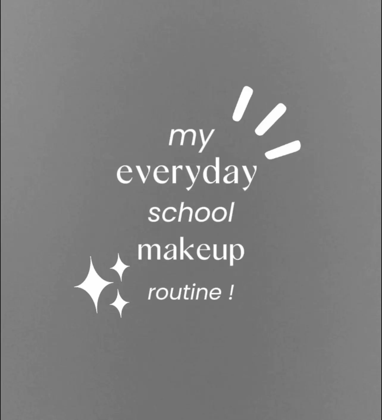 My Everyday Makeup For School | Saubhaya Makeup