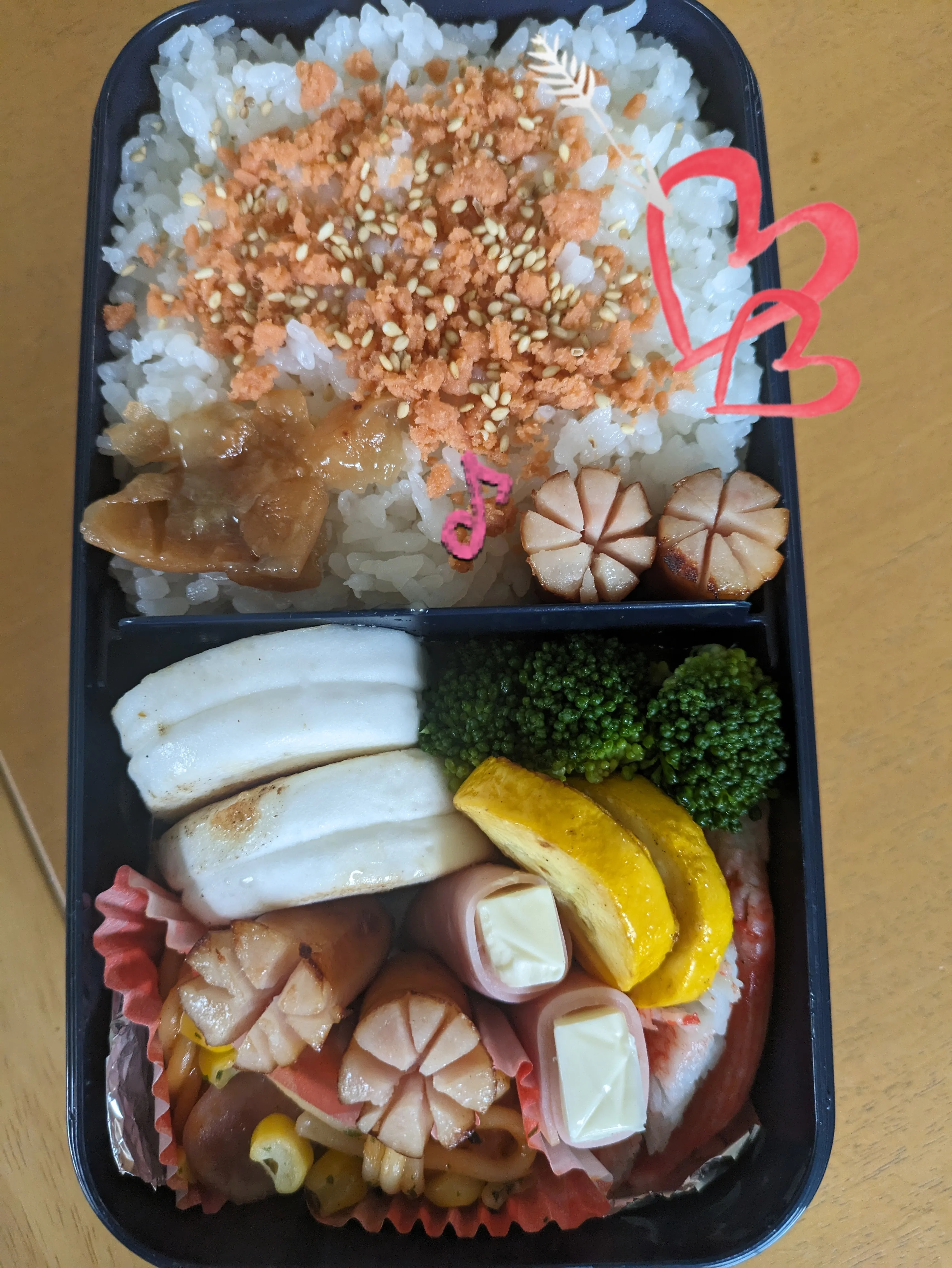 息子弁当🍱黄色のズッキーニは彩りにも😆👍✨です♪ | いっしーが投稿したフォトブック | Lemon8