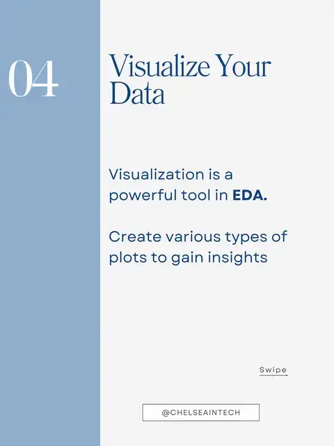 Exploratory Data Analysis 101 | Gallery posted by chelseaintech 👾 | Lemon8
