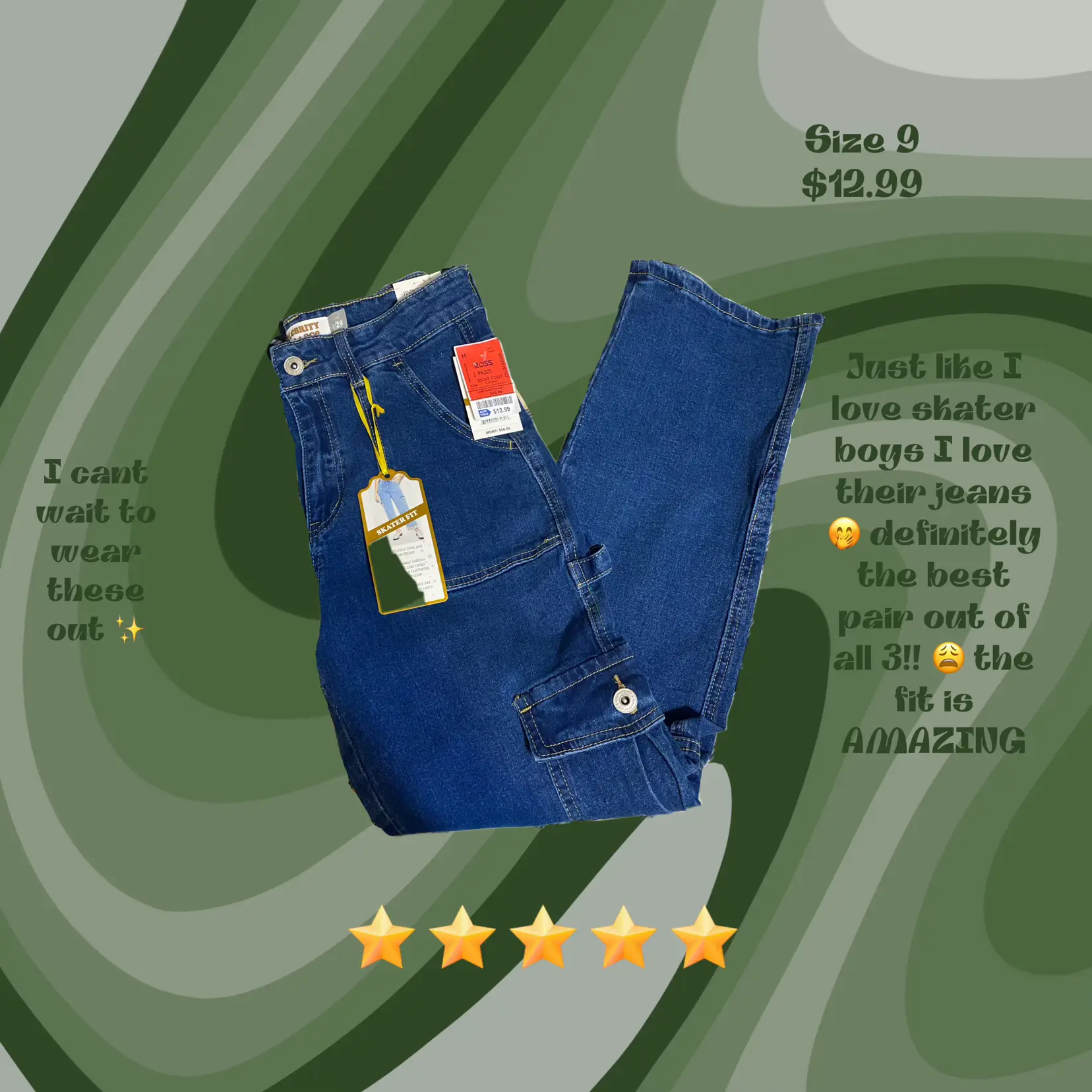  SweatyRocks Girl's Casual High Waisted Straight Leg Jeans Plain  Denim Pants with Pocket Dark Green 8 Years: Clothing, Shoes & Jewelry