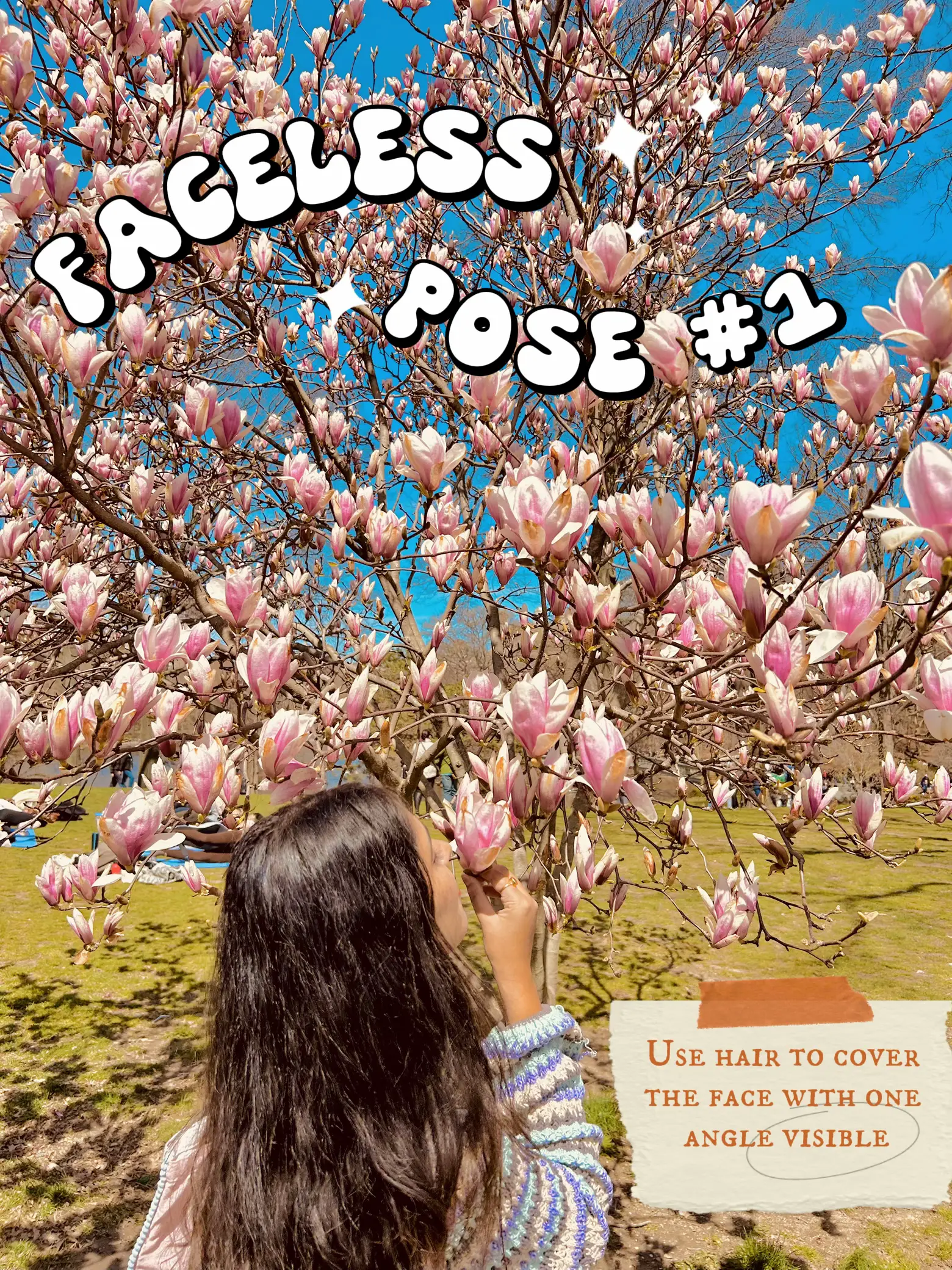 Faceless poses for us introverts spring edition 📸 | Gallery posted by ...