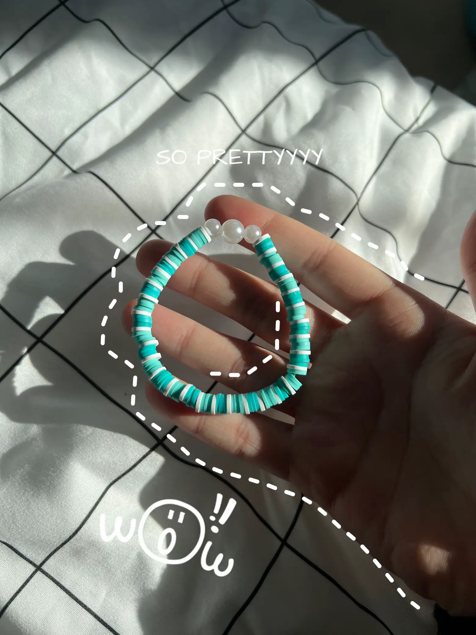 How I make bracelets using a bead spinner!💗🫶🏼 #fyp #fypシ #bracelets