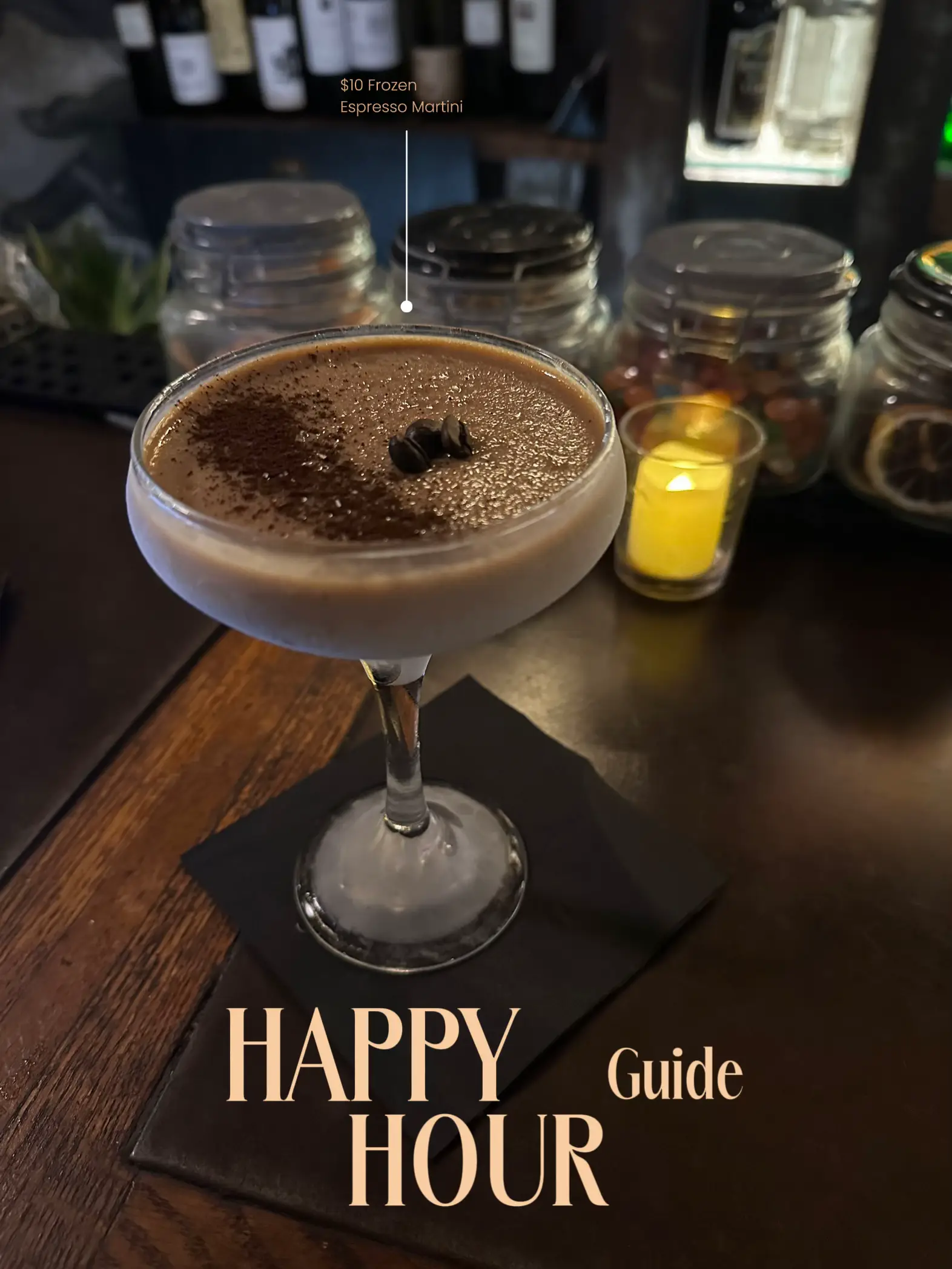 Frozen Peppermint Espresso Martini