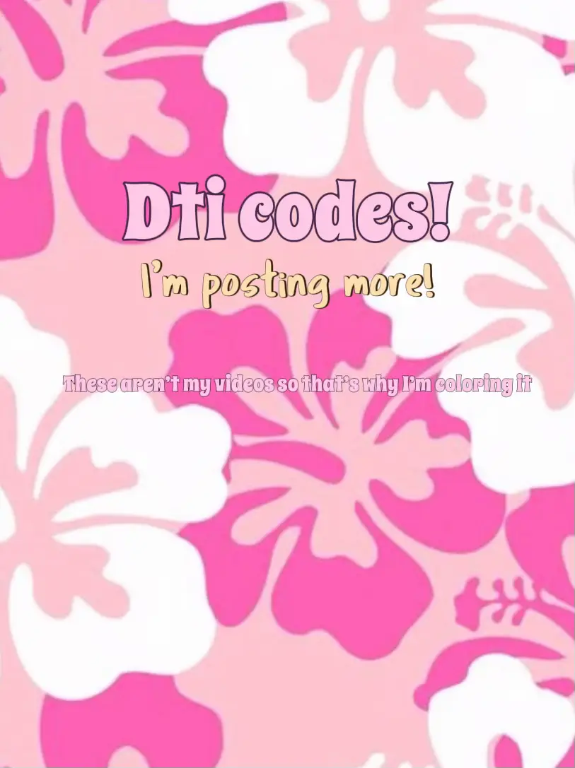 Dti codes! | Gallery posted by Avery Parker | Lemon8