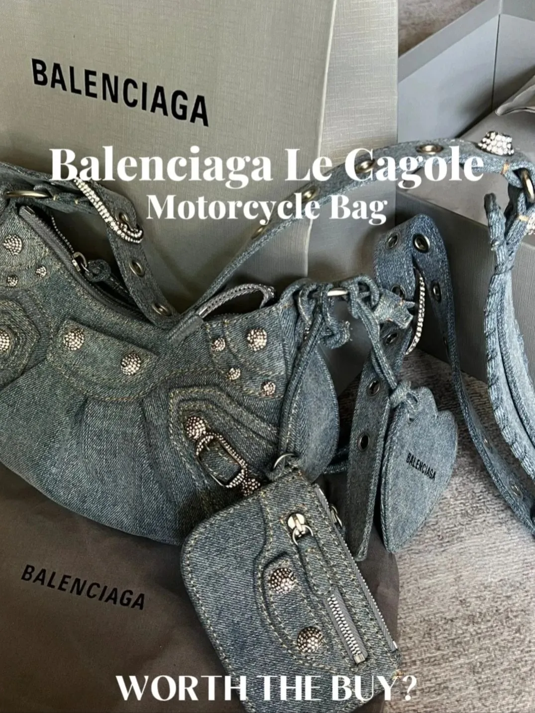 20 top Balenciaga Denim Shoulder Bag ideas in 2024