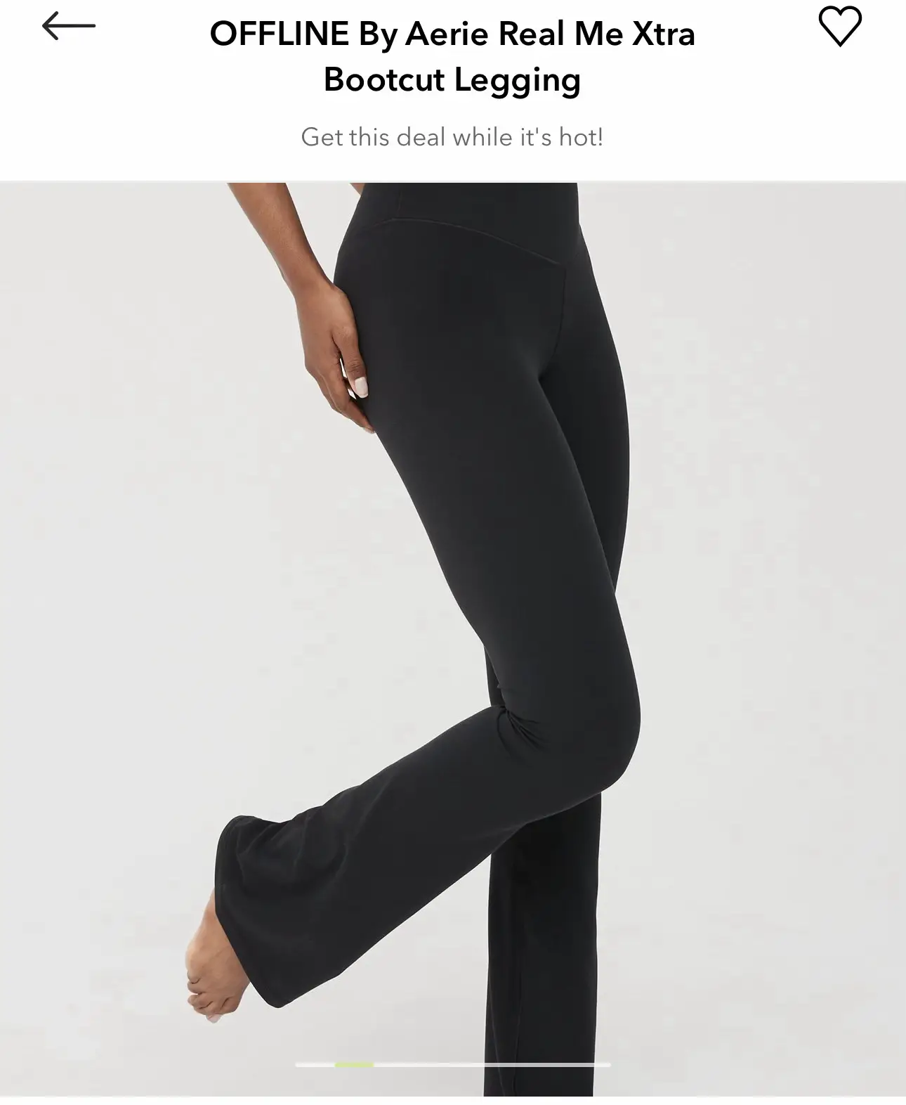 OFFLINE By Aerie Real Me XTRA Hold Up! Legging