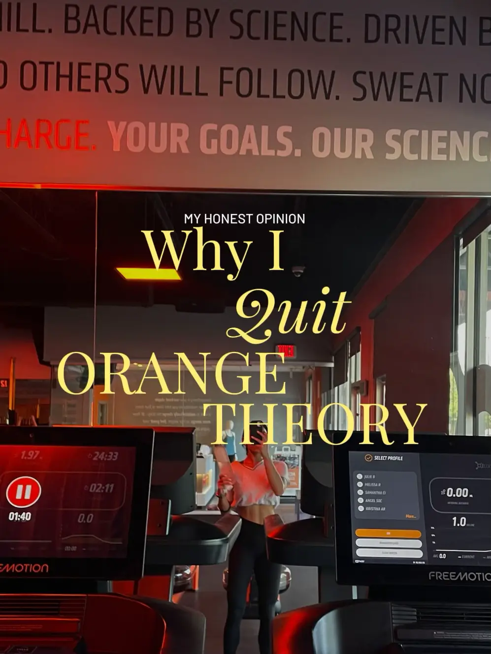 Non-Scale Victories at Orangetheory