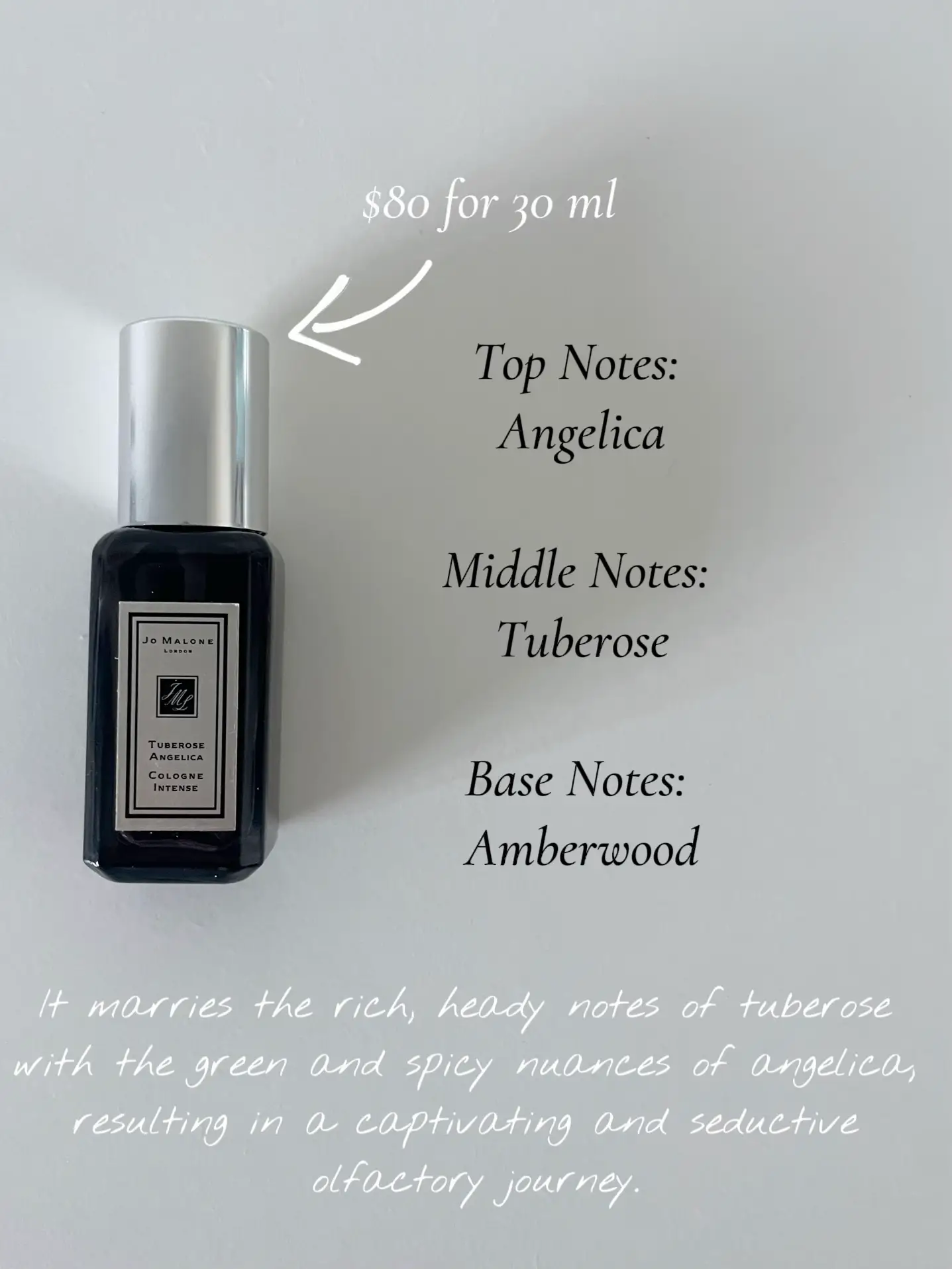 Jo malone tuberose angelica 30ml hot sale