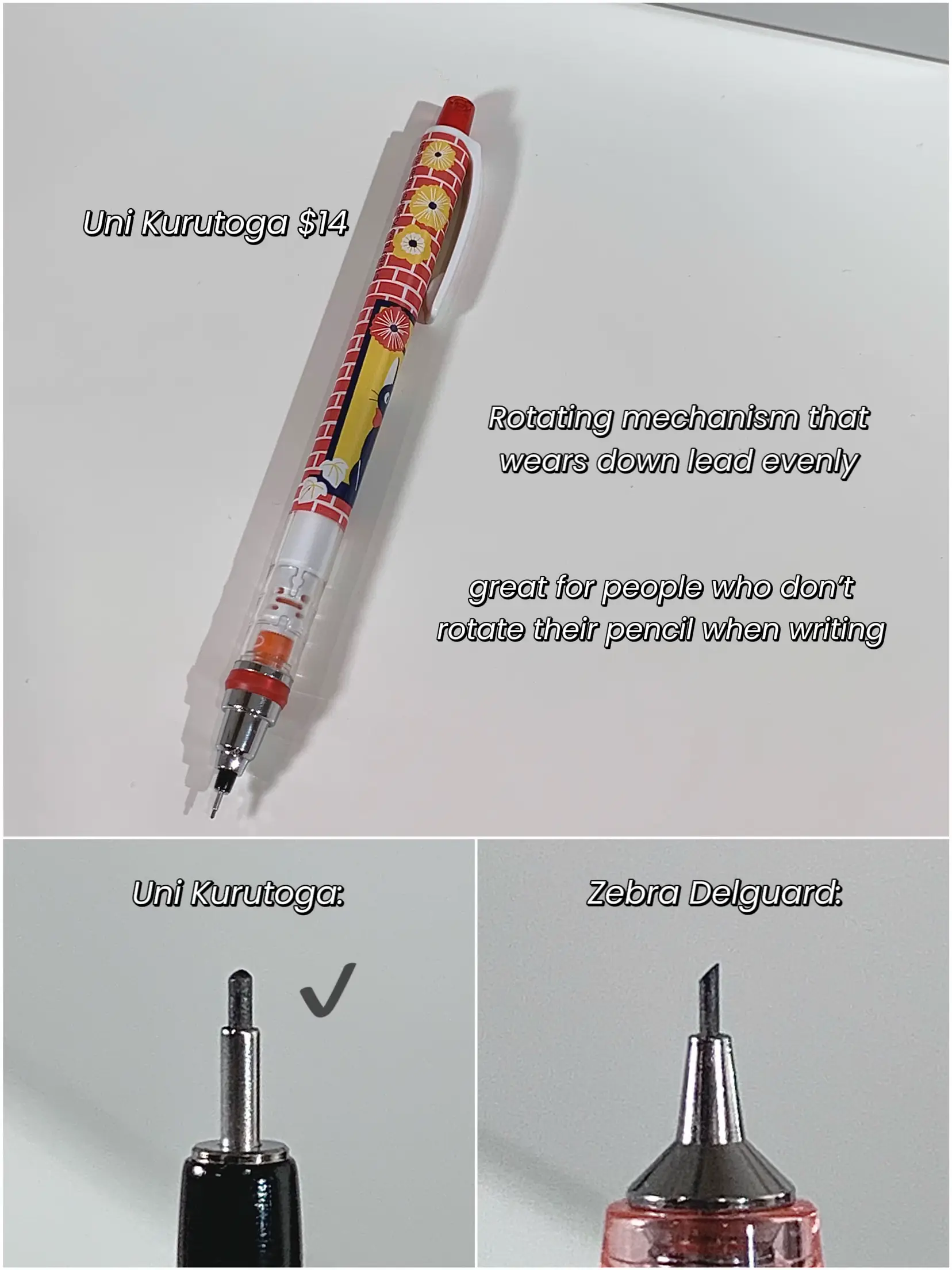 UNI MITSUBISHI PENCIL Mechanical Pencil uni KURU TOGA High Grade Model  0.5mm ｜ DOKODEMO