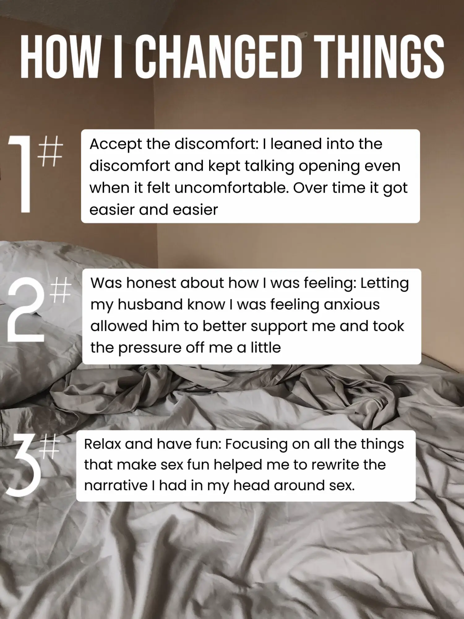 Overcoming Anxiety When Talking About Sex | Gallery posted by Staci York  💛🍋 | Lemon8