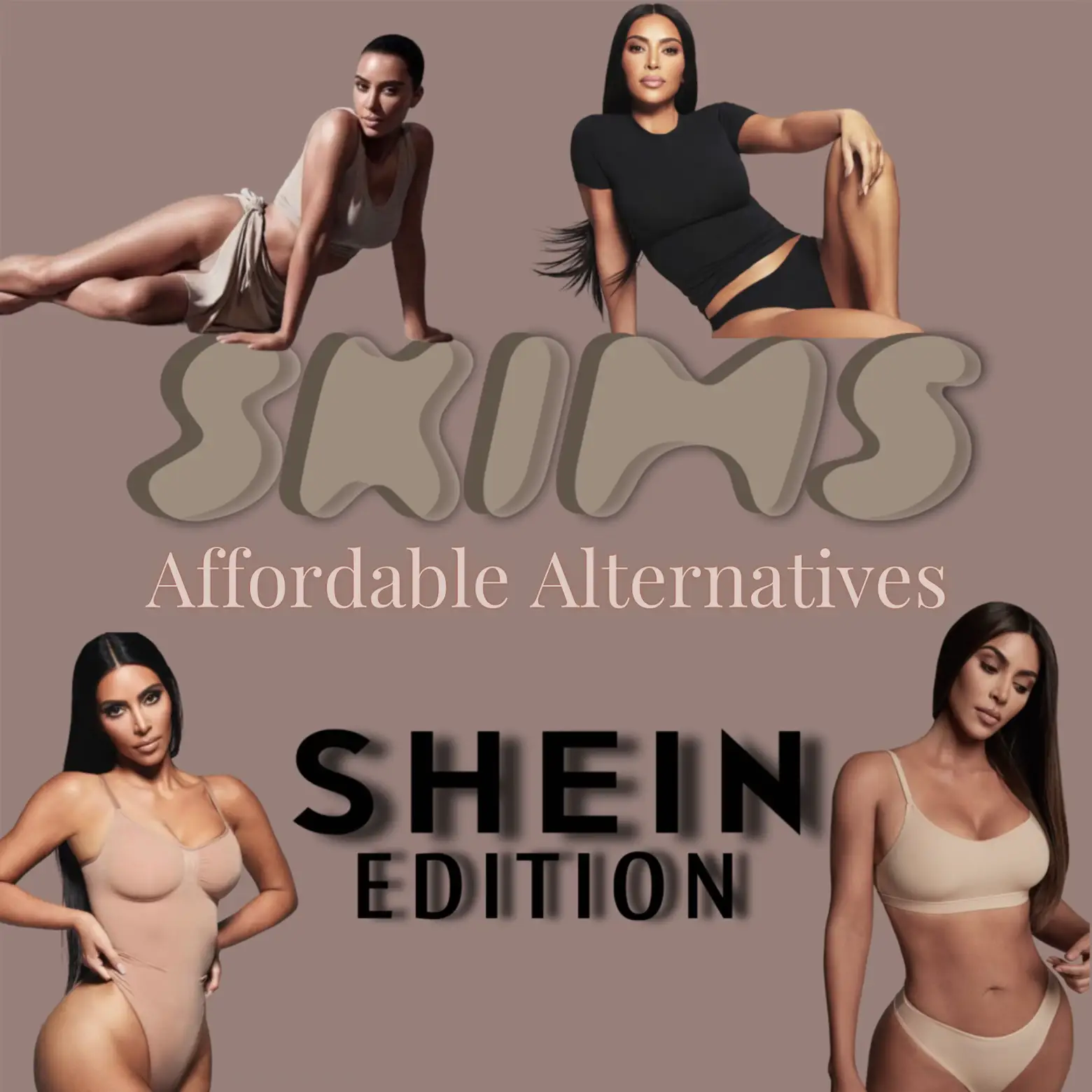 I found the best dupes for Kim Kardashian's Skims from Shein – they cost as  little as $5