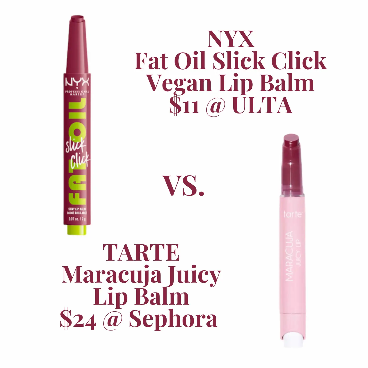 Nyx Professional Makeup Fat Oil Slick Click Tinted Lip Balm - Link In My  Bio - 0.07oz : Target