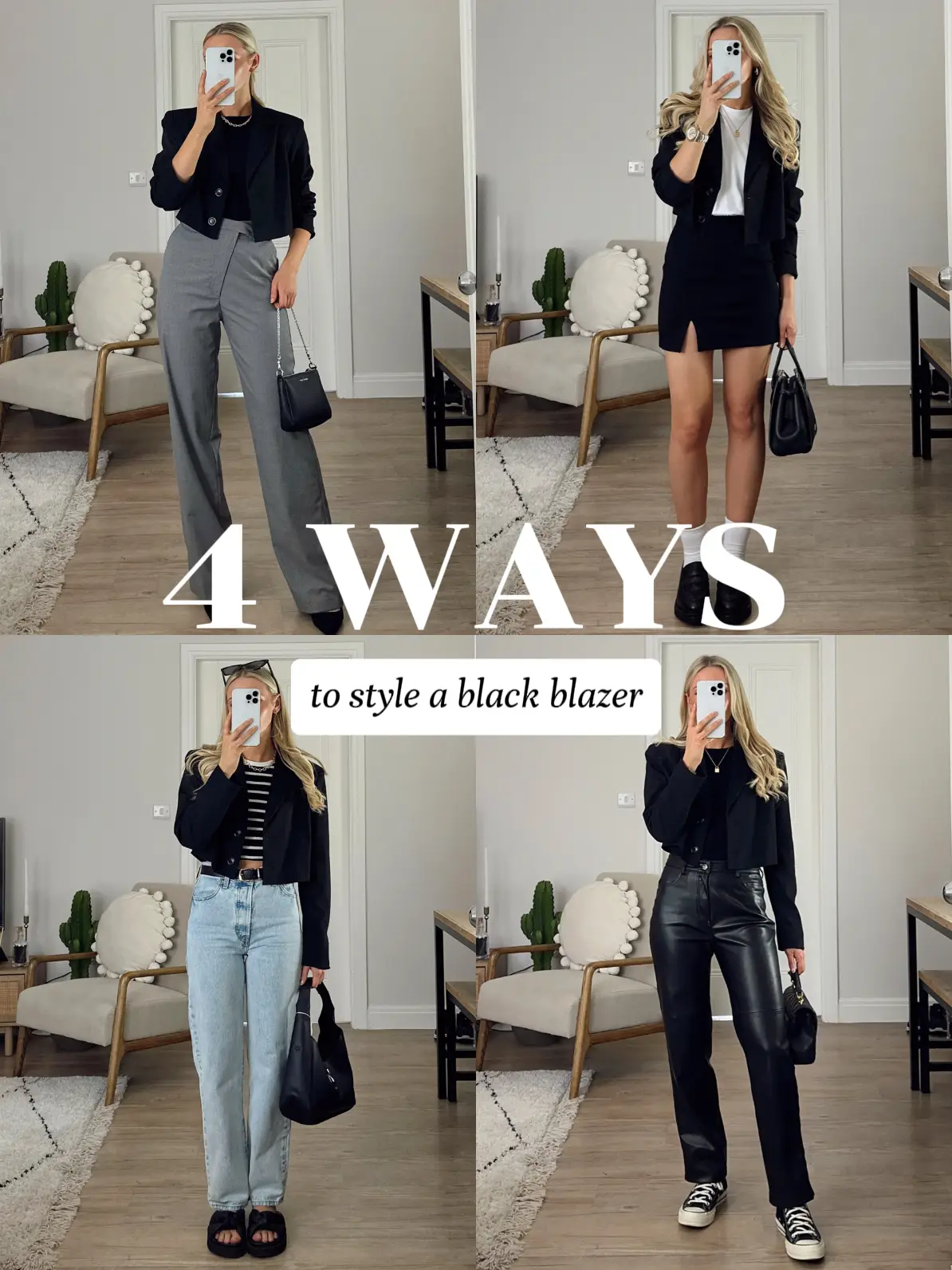 How To Wear A Blazer & Blazer Outfit Ideas 2024
