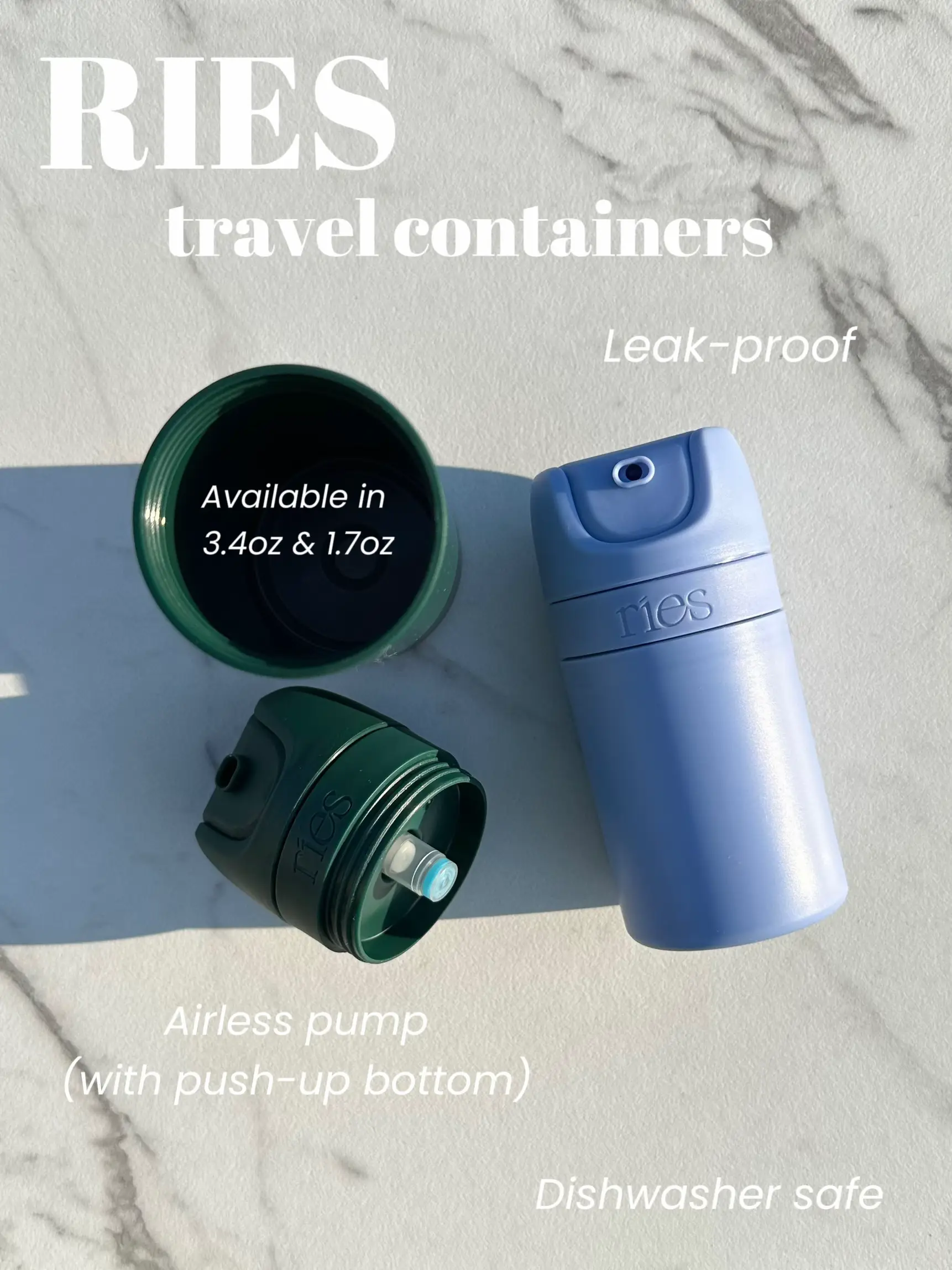 The Essential Refillable Travel Container - RIES