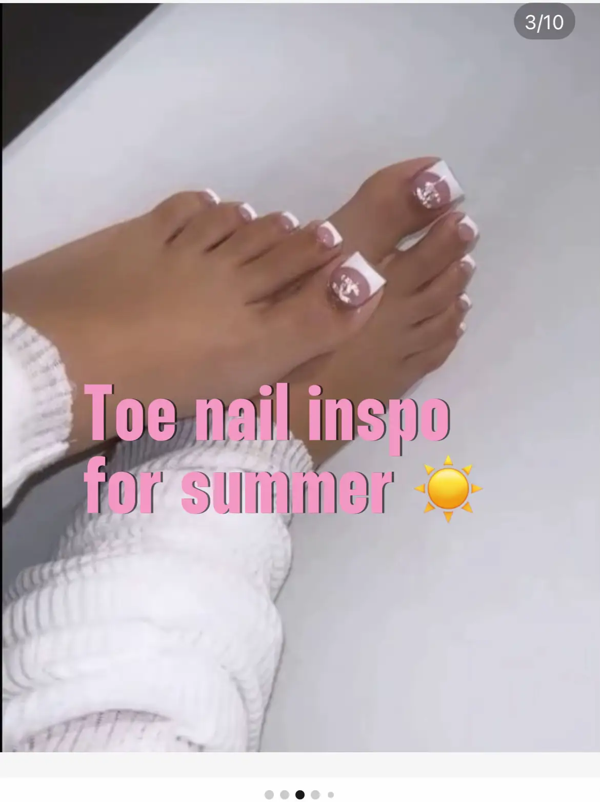 Toe nail inspo for summer ☀️ | Gallery posted by Aubrey | Lemon8