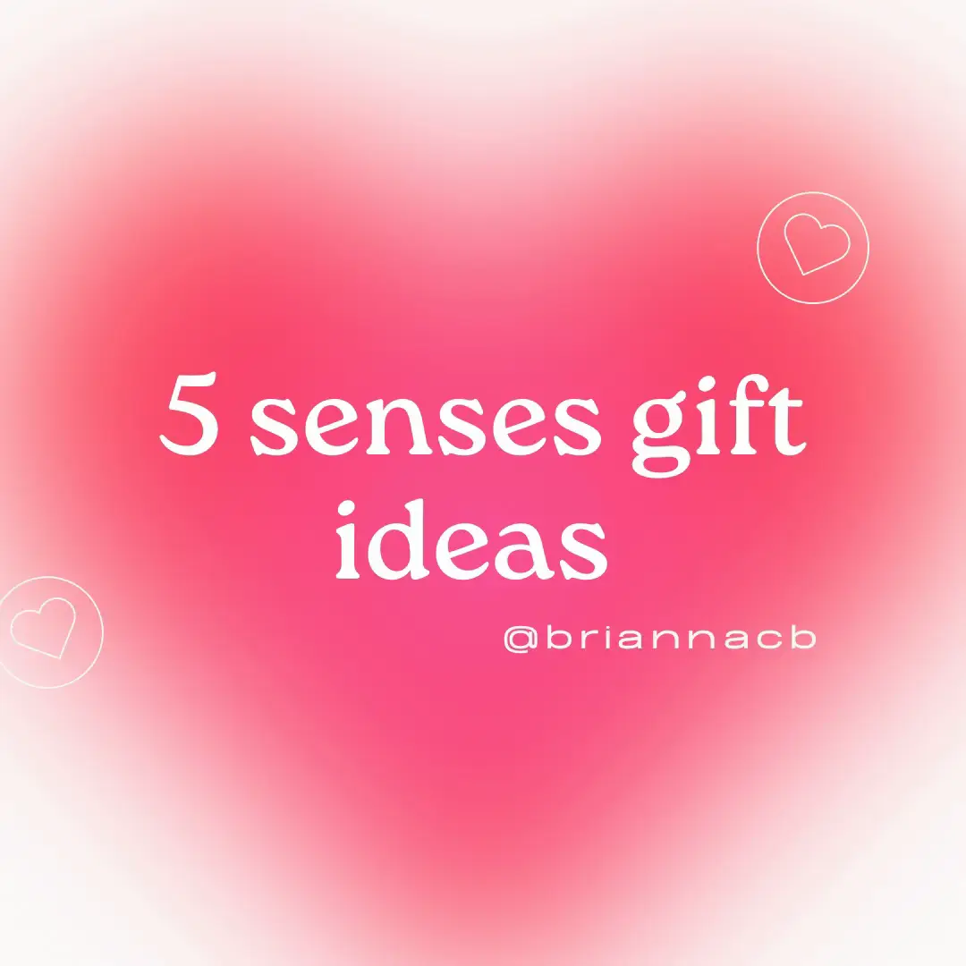 9 Best 5 sense gift ideas  5 sense gift, five senses gift, boyfriend gifts