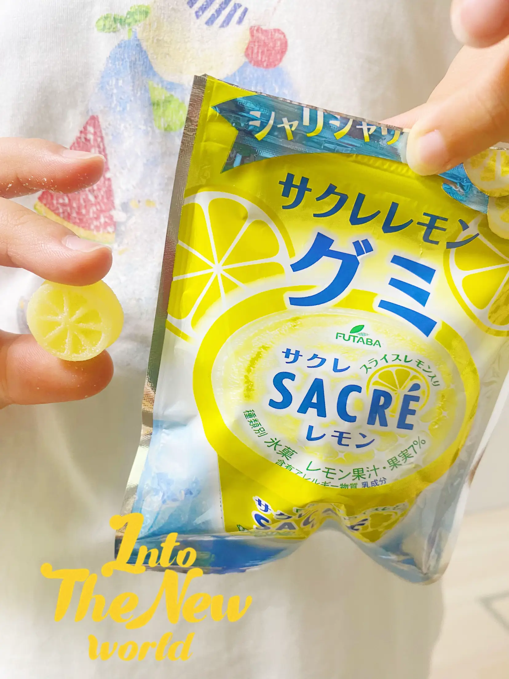 サクレグミ レモン＆メロン 1袋 定番キャンバス - 菓子