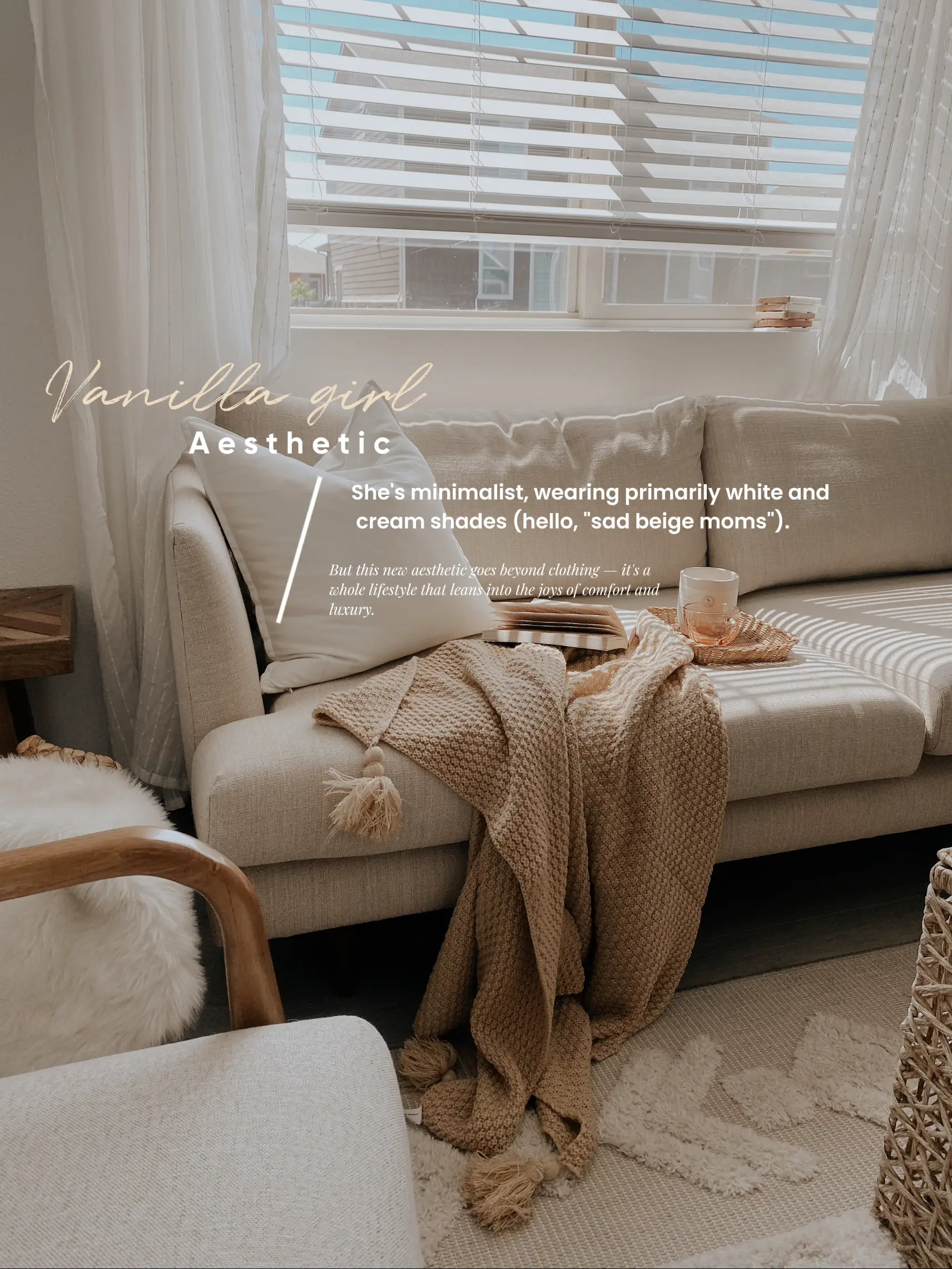 Unveiling the Vanilla Girl Aesthetic: How to Create the Vanilla Aesthetic  for Your Room