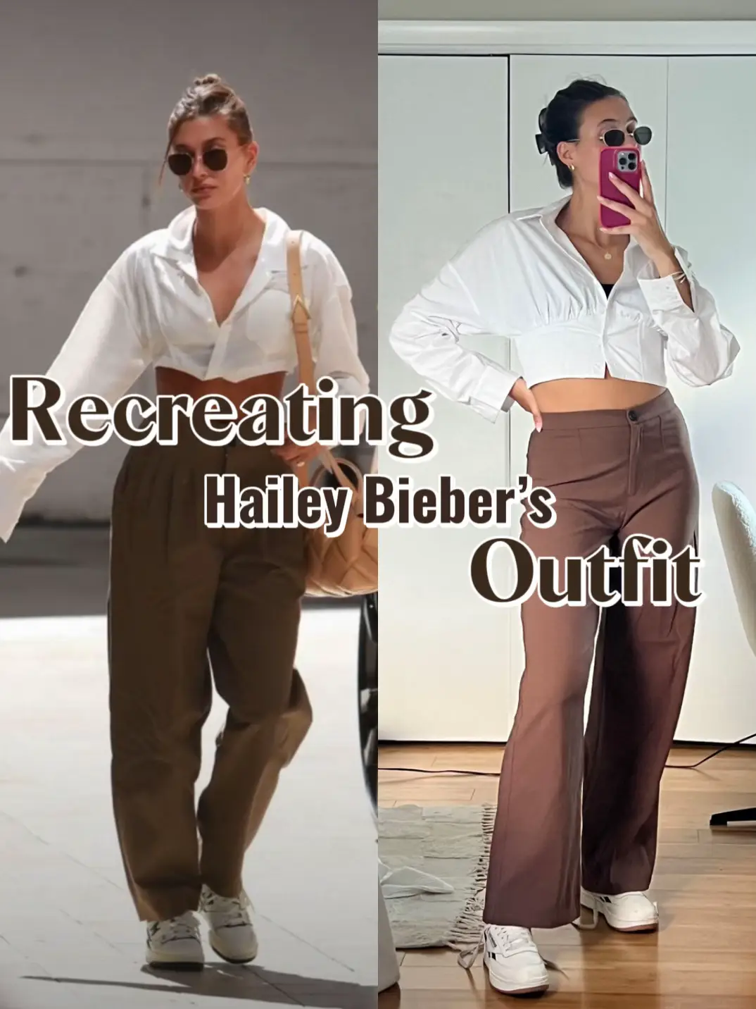 Hailey Bieber wows in silver bikini bottoms & skin-tight top for