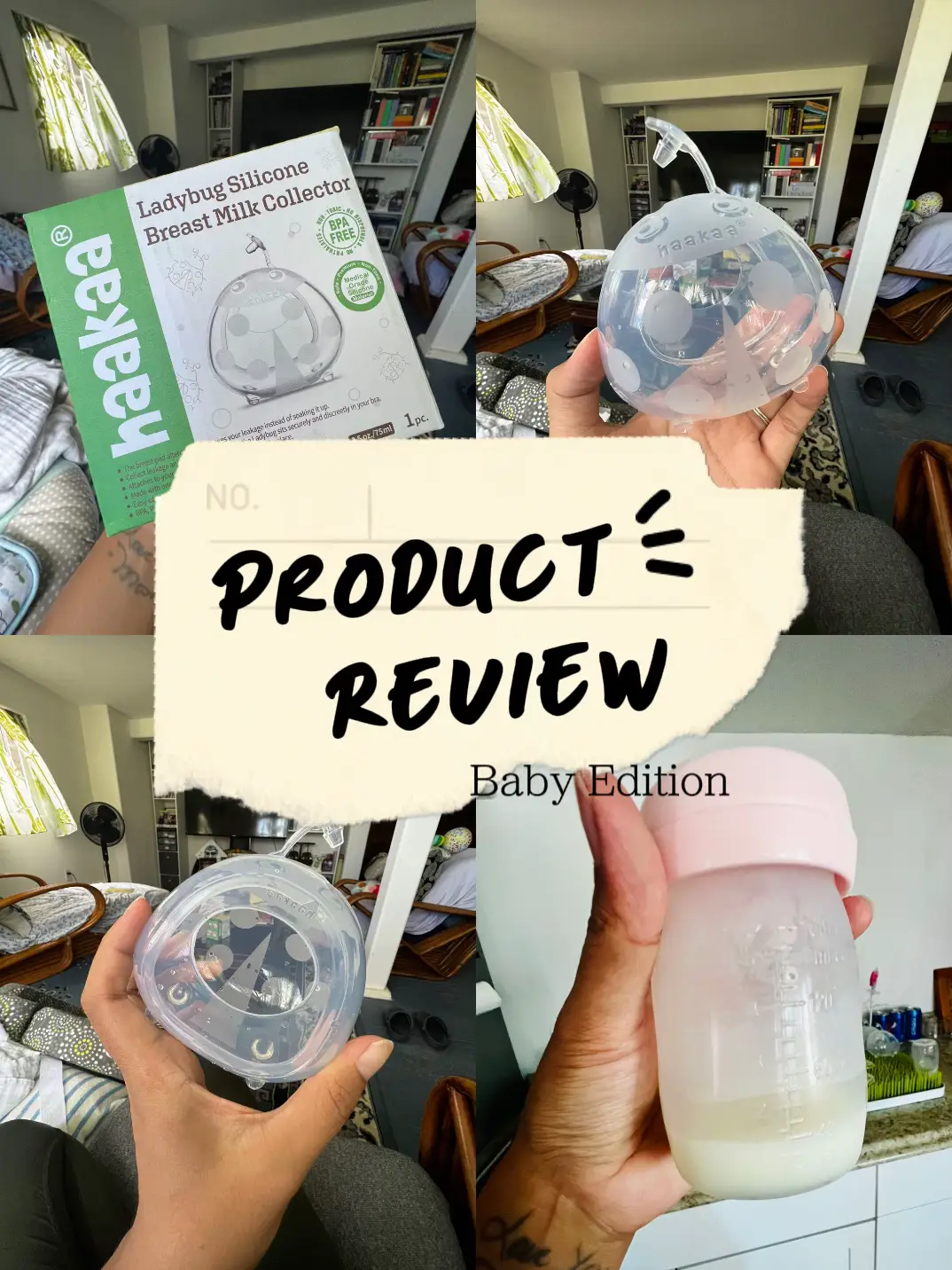 Silicone Breast Milk Collector Review, review, review