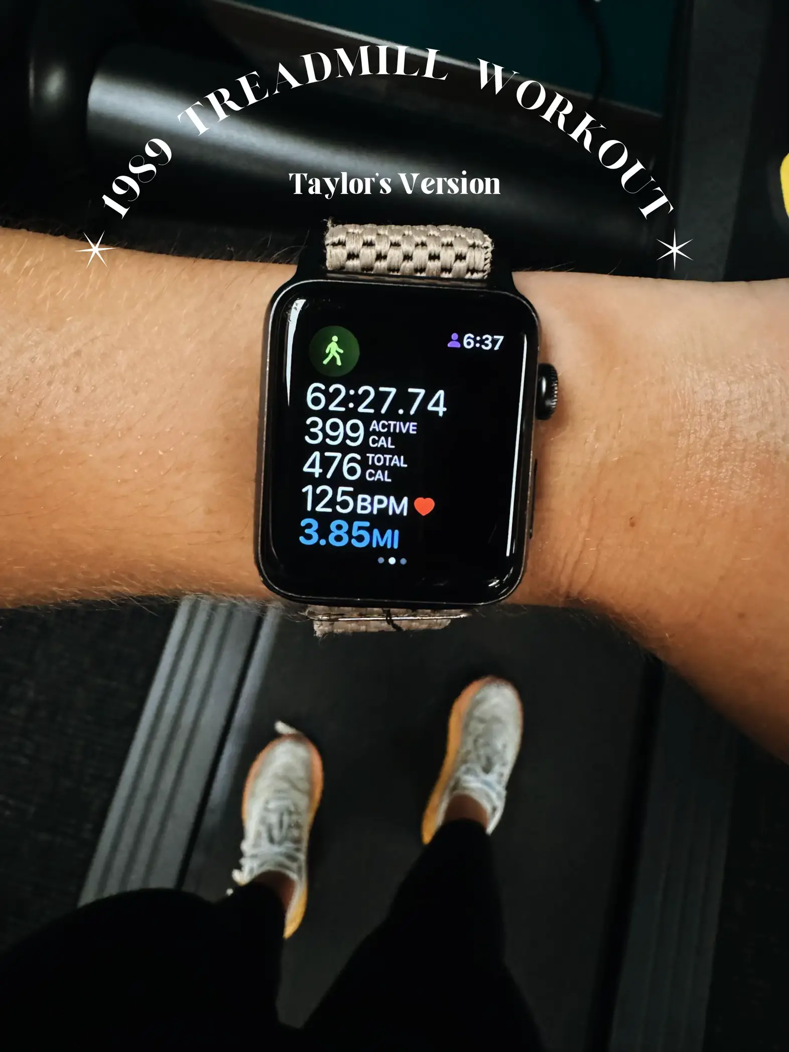 Apple watch hot sale treadmill workout