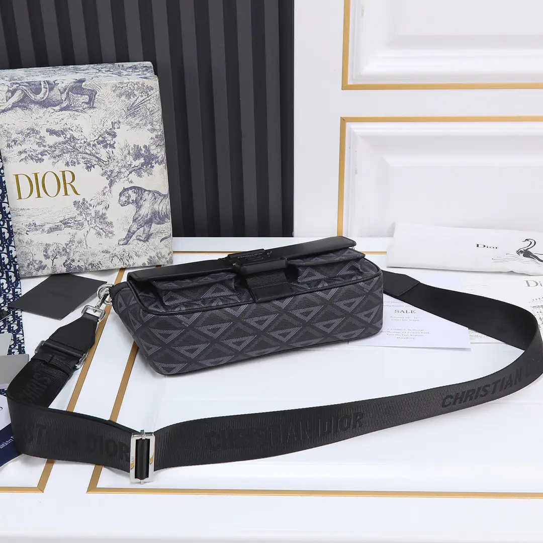Dior Bags | Christian Dior Toiletry Bag Gray CD Diamond Canvas | Color: Gray | Size: Os | Kdesignerdeals's Closet
