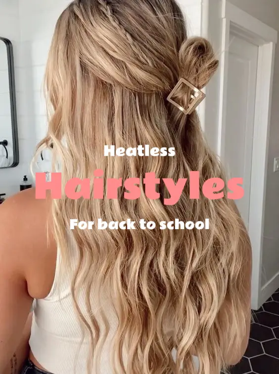 14 Easy Hairstyles For School Compilation! 2 Weeks Of Heatless