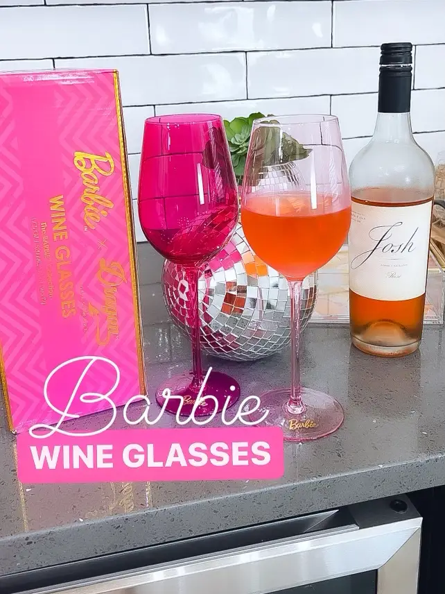 Barbie Wine Glasses